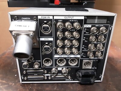 Sony DXC-D55ws CCU-TX7 Camera Set SDI | eBay