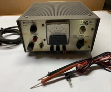 KEPCO ABC 7.5-2 M High-Voltage Power Supply - Output 7.5V, 0-2A - Probes - Works