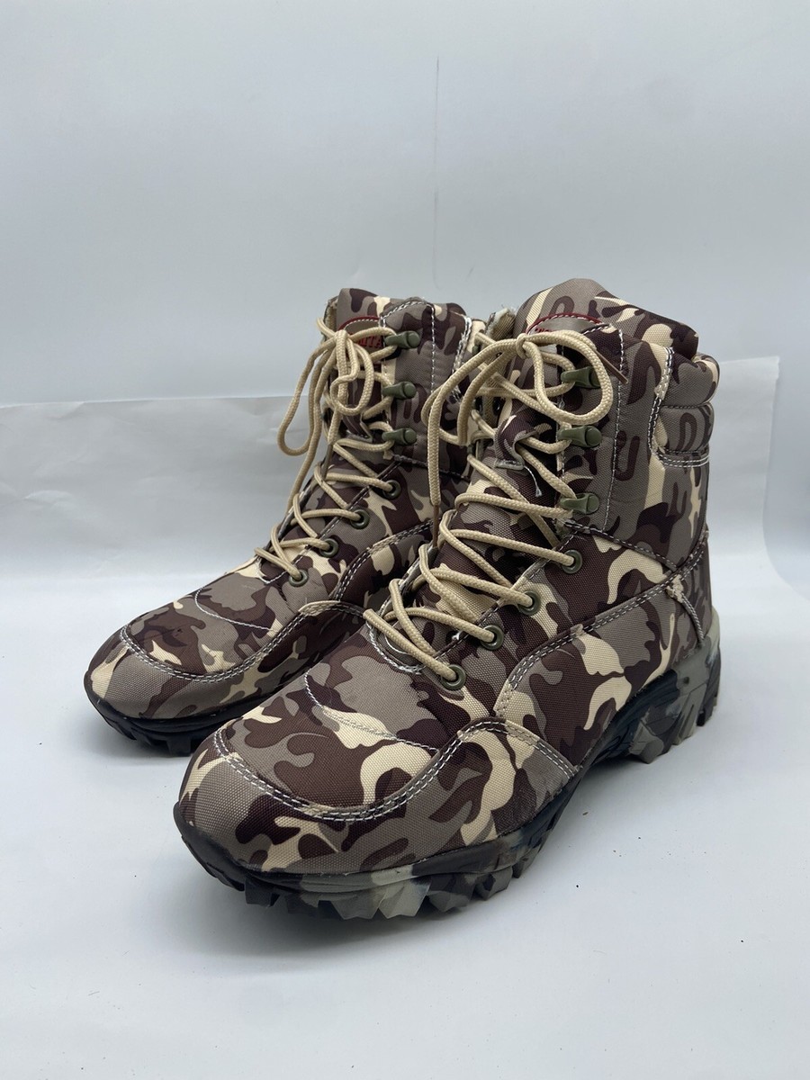 Military Boot Hiking Camouflage Outdoor Climbing Camping Non-slip