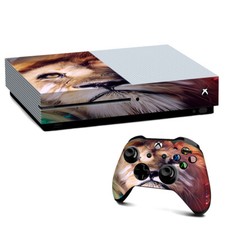 Xbox One S Console Skins Decal Wrap ONLY Lion face