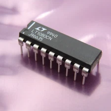 LT1080CN Linear Tech Advanced Low Power 5V RS232 Dual Driver/Receiver  NOS