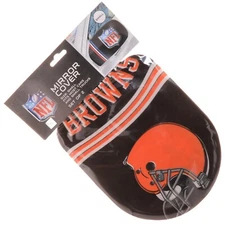 Fanmats NFL Mirror Covers Cleveland Browns - Small Size For Most Cars