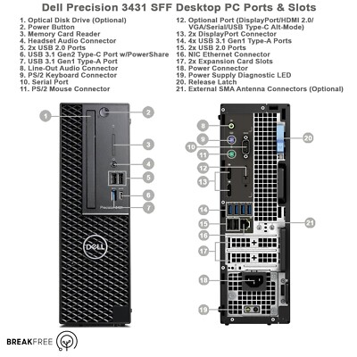 DELL Precision 3431/i7/16GB/SSD/グラボP1000 Amazon.com: Dell Precision 3431 Desktop Computer Windows 11