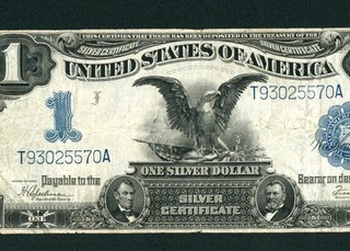 $1 1899 (( BLACK EAGLE )) Silver Certificate PAPER CURRENCY AUCTIONS
