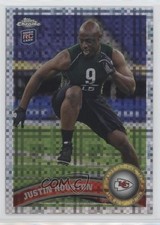 2011 Topps Chrome X-Fractor Justin Houston #115 1fb7