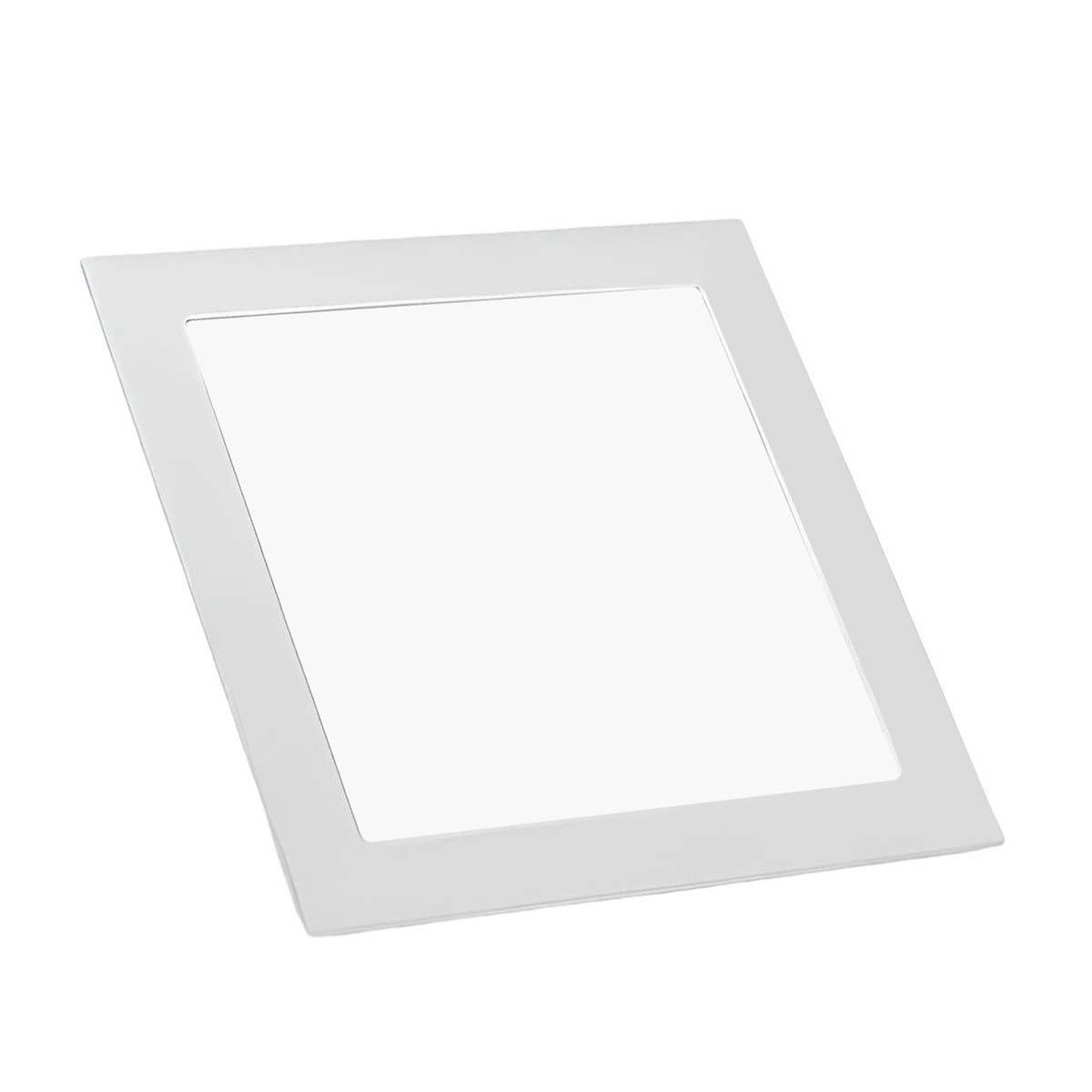 Panneau LED 12W encastrable rond plafonnier extra plat 16.7cm de diametre