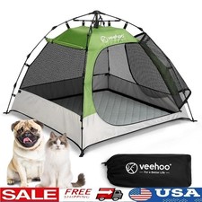Multi-Use Outdoor Cat Tent Weatherproof Dog Bed Portable Playpen Cozy Shelter