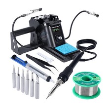 Precision 50W Digital Display Solder Station with Auto Sleep