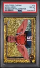 2025 TOPPS CHROME IMAGE VARIATION-GOLD SPECKLE #25 NIKOLA JOKIC 14/50 PSA 8