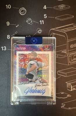 2024 Leaf Vivid - Strike a Pose John Smoltz #SP-JS1 /10 (AU)