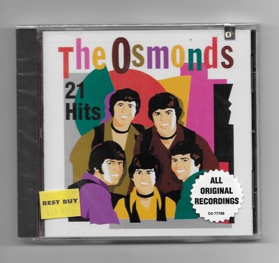 The Osmonds 21 Hits CD new