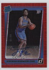 2021 Panini Donruss Choice Red Signatures 9/99 Jeremiah Robinson-Earl Auto 0m89