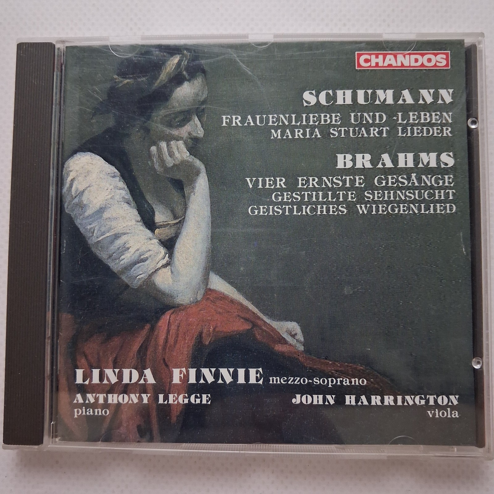 Schumann / Brahms: Song Cycles / Linda Finnie / Chandos CD CHAN 8786