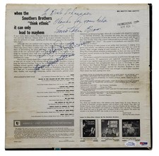 Smothers Brothers Signed Autographed Album Record LP