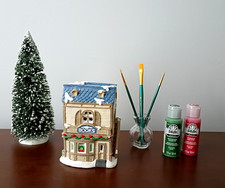 California Creations BOOK STORE SE 148 Painted Ceramic Village