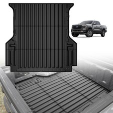 TripleAliners Truck Bed Mat Compatible with 2024 2025 Ford Ranger Accessories...