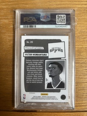 2023-24 Panini Nba Hoops Premium Stock - Presentations Victor