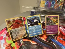 Pokemon Celebrations Team Magmas Groudon, Kyogre & Xerneas - alle NM