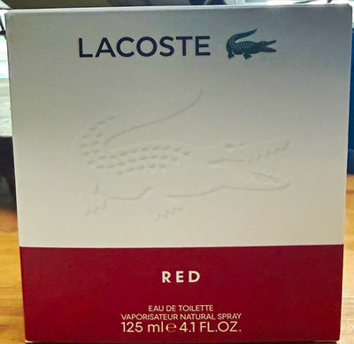 Lacoste Red Eau de Toilette Natural Spray, 4.1 fl oz / 125 ml
