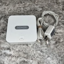 Sonos Bridge White Sonos Wireless Network Model BRIDGE w/ Adapter  Ethernet