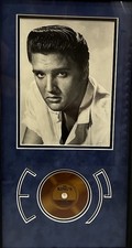 Authentic Elvis Presley Hair Framed Display COA Rare Memorabilia Collectors