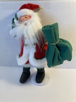 Annalee 2006 Jingle Bell Santa Claus 9  Christmas Doll  Red Suit C1C