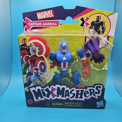 Marvel Mix Mashers CAPTAIN AMERICA  5'' Action Figure - New Sealed
