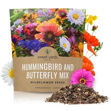 Wildflower Seeds Butterfly and Humming Bird Mix - Large 1 Ounce Packet 7,500+... 429.44 per gallon