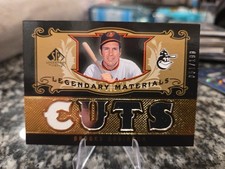 BROOKS ROBINSON 2007 SP Legendary Cuts Material Triple JERSEY PATCH /199 Orioles
