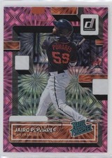 2022 Panini Donruss Rated Prospect Pink Fireworks Jairo Pomares #RP-5 0o2b