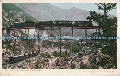 R030761 High Bridge Georgetown Loop Colorado Detroit