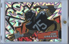 Joe Greene 2025 Absolute KABOOM! SSP CASE HIT Pittsburgh Steelers