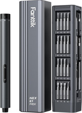 Fanttik E1 Max Electric Screwdriver, Mini Precision Screwdriver Set, 50 Magnetic
