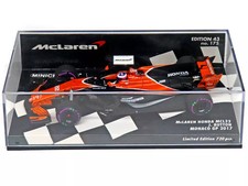 1/43 McLaren Honda MCL32 Jenson Button Monaco GP 2017 Diecast