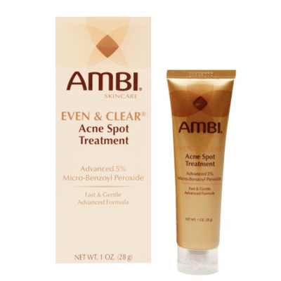 Ambi Even & Clear Acne Spot Treatment Fast Gentle Formula 1oz