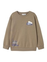 Jungen Sweatshirt Name It Nmmorling Ls Nreg, Roasted Cashew, GrößE 104