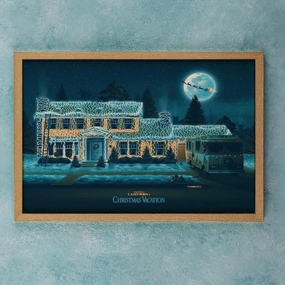 National Lampoon's Christmas Vacation 1989 Movie Poster