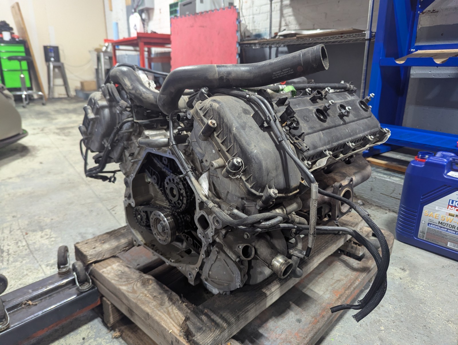 2014 MCLAREN MP4-12C 3.8L M838T ENGINE MOTOR ASSEMBLY 60K MILES OEM