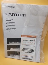 Vintage Roland Fantom Owner's Instruction Manual NIP