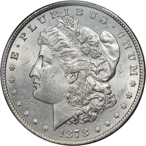1878-P 7/8TF Weak Morgan Silver Dollar PCGS MS61 VAM 41C Nice Eye Appeal