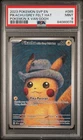 2023 Pokemon X Van Gogh Pikachu With Grey Felt Hat Black Star Promo #085 PSA 9