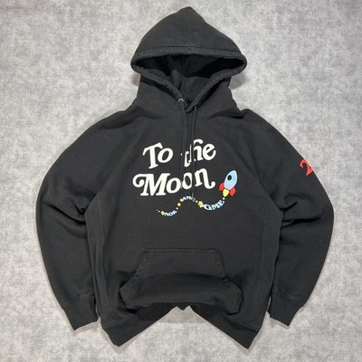 David Dobrick To the Moon Crypto 2021 heavyweight graphic hoodie mens Large