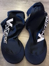 Vincere Sand Socks Black Sz L Think 11 Beach Soccer Volleyball Water Repellent