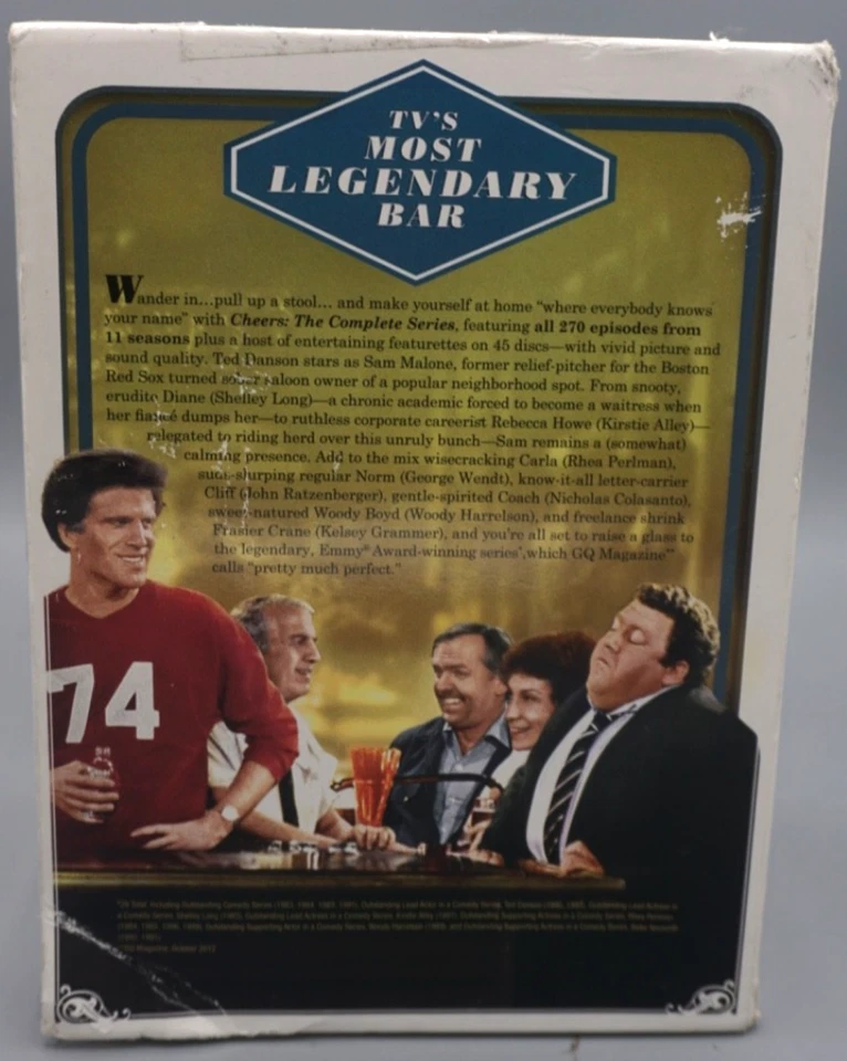 Cheers The Complete Series DVD 80s Comedy Boston Bar Ted Danson Kirstie Alley - Image 2 of 4
