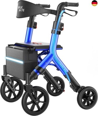 Rollator für Große Menschen bis 2m,Rollatoren Schmal für Wo