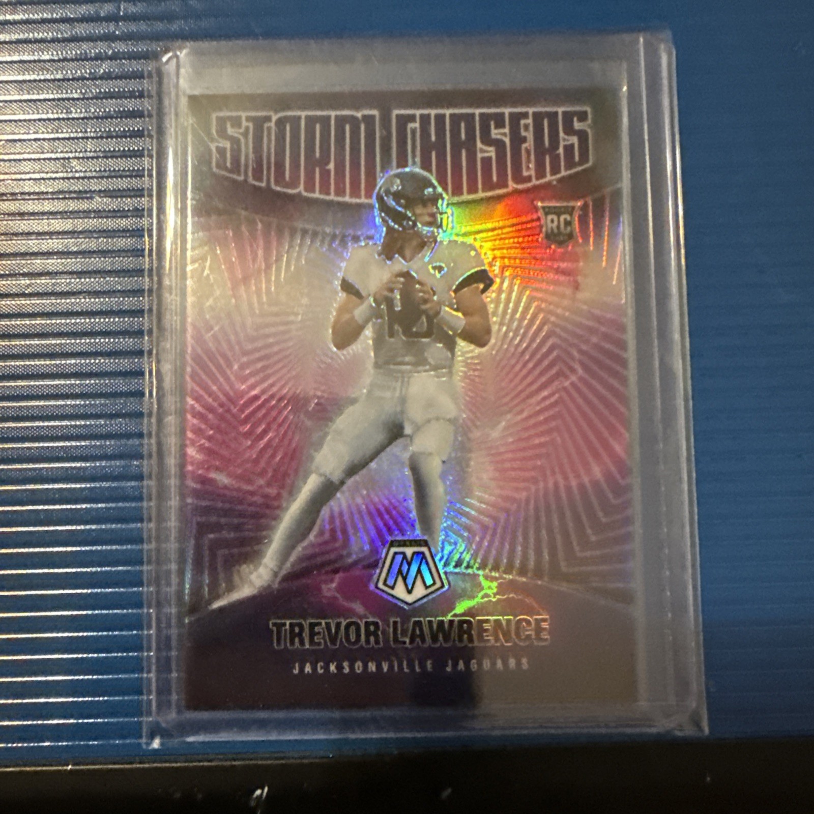 2021 Panini Mosaic - Storm Chasers Trevor Lawrence #SC-13 (RC)