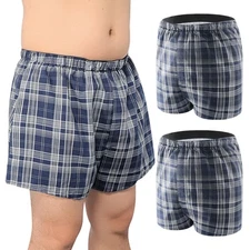 Incontinence Underwear for Men Washable 2 Pack Mens Leakproof with Front Fly