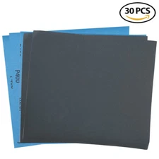 400 Grit Wet Dry Sandpaper Automotive Polishing Finishing Sanding Discs 9x11''