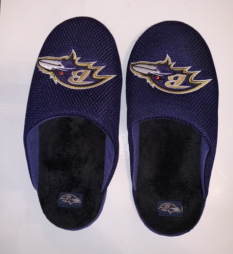 men's baltimore ravens slippers