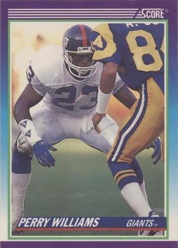 1990 Score #471 Perry Williams New York Giants | eBay
